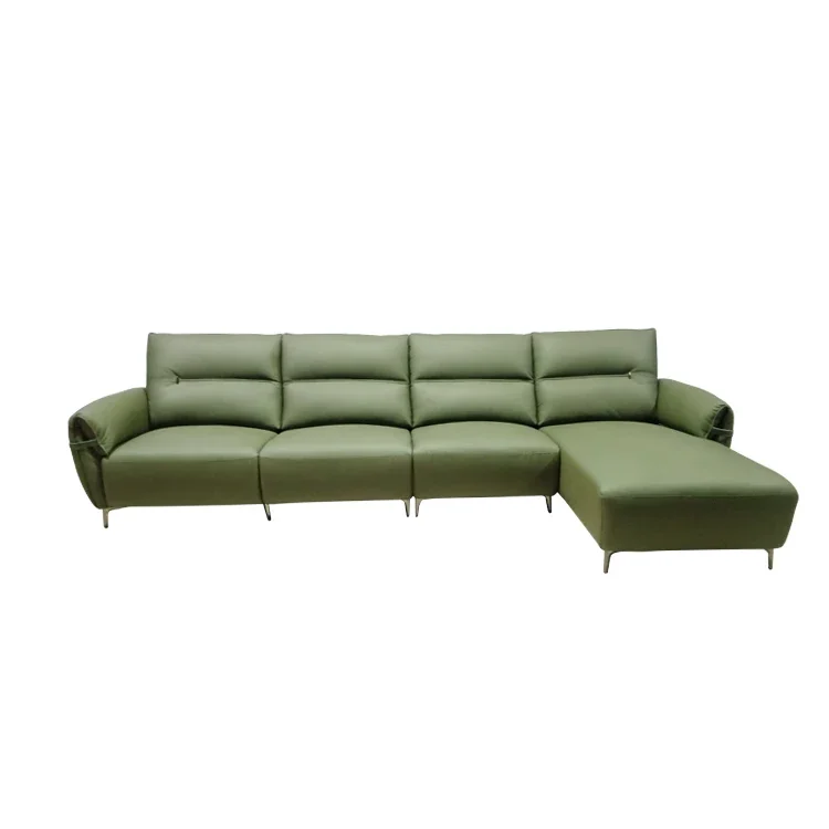 -Новейший дизайн, 4-местный роскошный современный зеленый кожаный L-образный домашний диван, новейший диван для квартиры
-Новейший дизайн, 4-местный роскошный современный зеленый кожаный L-образный домашний диван, новейший диван для квартиры