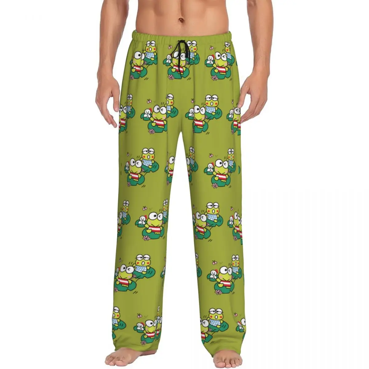 Custom KeroKeroKeroppi Pajama Pants Men Big Eyes Lounge Sleep Drawstring Sleepwear Bottoms with Pockets
Custom KeroKeroKeroppi Pajama Pants Men Big Eyes Lounge Sleep Drawstring Sleepwear Bottoms with Pockets