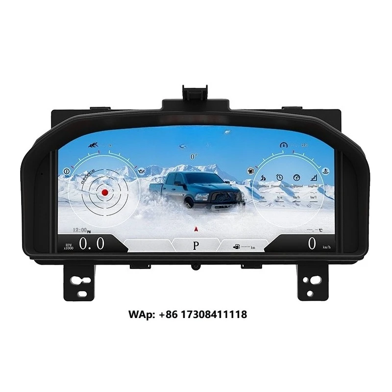 Linux System Upgraded LCD Instrument Panel Car Dashboard Speedometer Digital for Dodge Ram 2008-2012 Cockpit Panel Instrument
Linux System Upgraded LCD Instrument Panel Car Dashboard Speedometer Digital for Dodge Ram 2008-2012 Cockpit Panel Instrument