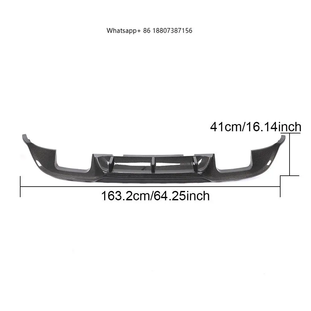 Carbon Fiber MK7.5 Rear Bumper Lip Diffuser forVW forVolkswagen Golf 7.5 R GTI 2018 - 2020
Carbon Fiber MK7.5 Rear Bumper Lip Diffuser forVW forVolkswagen Golf 7.5 R GTI 2018 - 2020