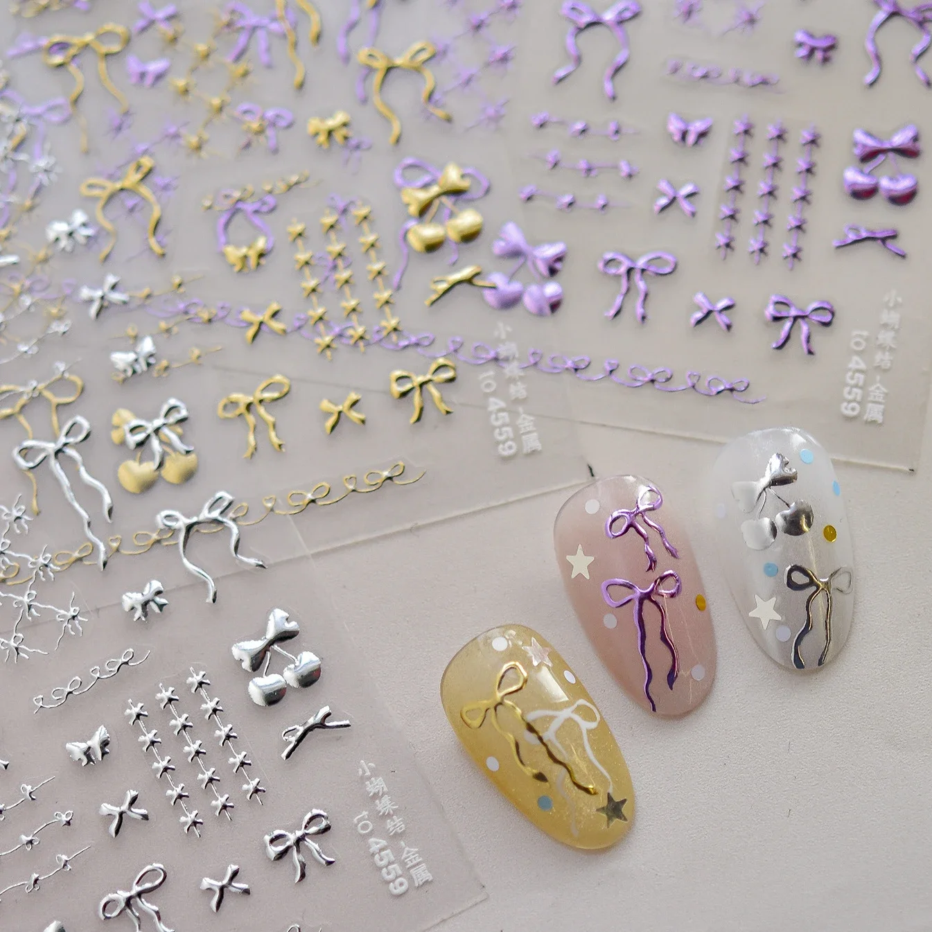 Colourful Line Bowknot Cherry Silk Ribbon Delicate Lolita Charming Hot Stamping Lace Adhesive Nail Art Stickers Manicure Decals
Colourful Line Bowknot Cherry Silk Ribbon Delicate Lolita Charming Hot Stamping Lace Adhesive Nail Art Stickers Manicure Decals