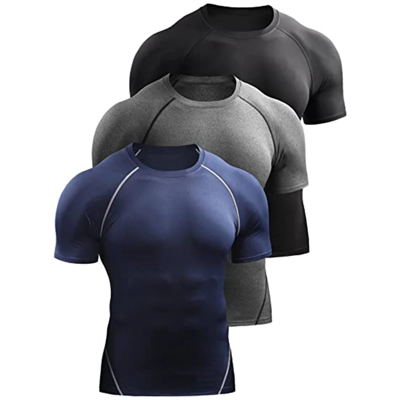 2025 Compression T Shirt Men Summer Sportswear Running T-shirt Elastic Quick Dry Sport Tops Tee Athletic Gym Workout Shirts Men
2025 Compression T Shirt Men Summer Sportswear Running T-shirt Elastic Quick Dry Sport Tops Tee Athletic Gym Workout Shirts Men