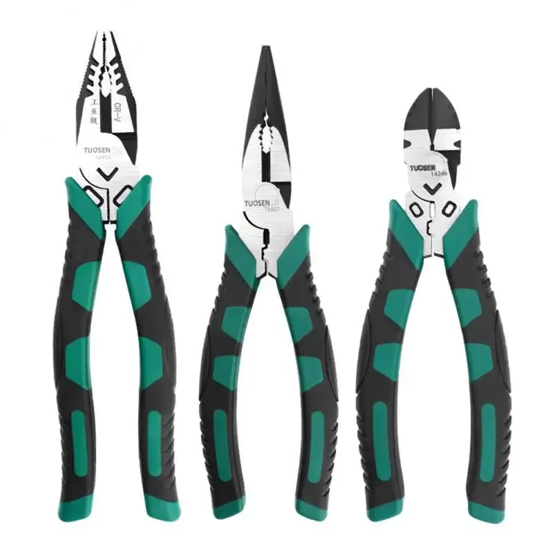 Professional Wire Cutting Pilers Wire Stripper Demolisher Pliers Universal Needle Nose Pliers Electrician Metal Working Tool
Professional Wire Cutting Pilers Wire Stripper Demolisher Pliers Universal Needle Nose Pliers Electrician Metal Working Tool