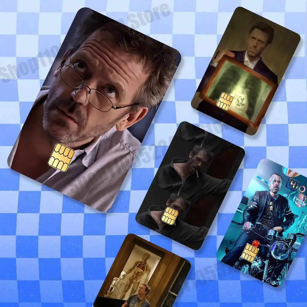 H-House MD TV H-Hugh Laurie Holographic Laser Shinny Film Skin Cover Sticker for Debit Credit Card Bank Card
H-House MD TV H-Hugh Laurie Holographic Laser Shinny Film Skin Cover Sticker for Debit Credit Card Bank Card