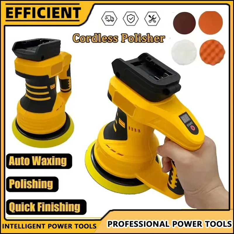 Fit DEWALT 8 Gears Cordless Polisher Rechargeable Car Buffer Polisher Machine Electric Rotary Tool For 18V Battery
Fit DEWALT 8 Gears Cordless Polisher Rechargeable Car Buffer Polisher Machine Electric Rotary Tool For 18V Battery
