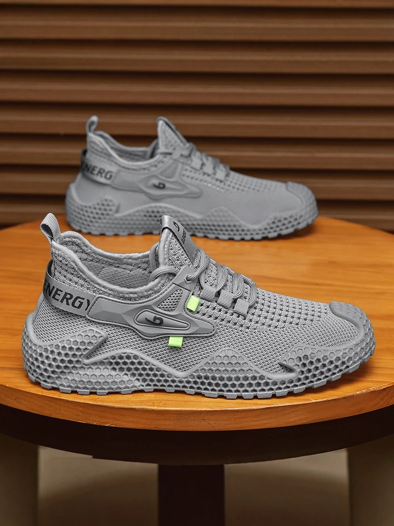 Men's Summer Casual Running Shoes Breathable Mesh Lightweight Anti-slip Fashionable Sporty Slip-On Low Top Rubber Outsole
Men's Summer Casual Running Shoes Breathable Mesh Lightweight Anti-slip Fashionable Sporty Slip-On Low Top Rubber Outsole