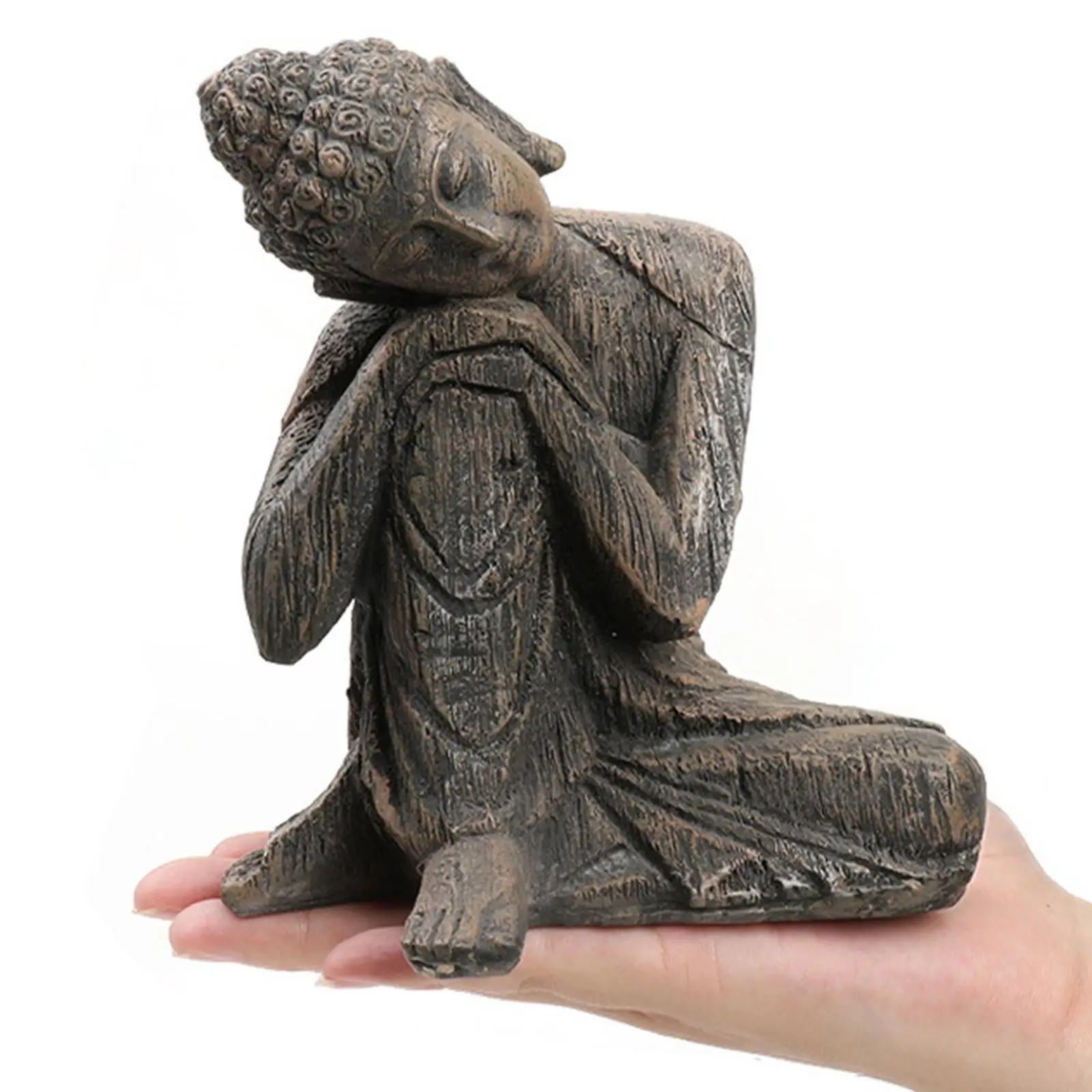 Sleeping Buddha Statue Sculpture Aquarium Decor Table Centerpiece Meditation Decoration Ornament for Housewarming Lawn Garden
Sleeping Buddha Statue Sculpture Aquarium Decor Table Centerpiece Meditation Decoration Ornament for Housewarming Lawn Garden