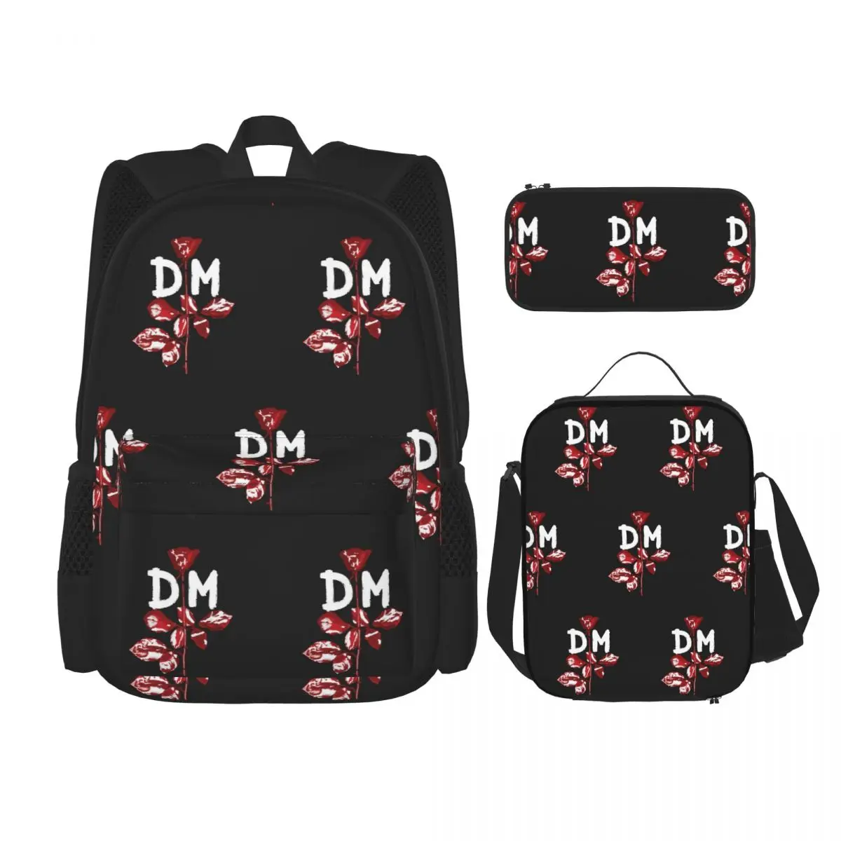 Depeches-Mode Rose English Music Band Backpacks Kids Bookbag School Bags Rucksack Lunch Bag Pen Bag Three-Piece Set
Depeches-Mode Rose English Music Band Backpacks Kids Bookbag School Bags Rucksack Lunch Bag Pen Bag Three-Piece Set