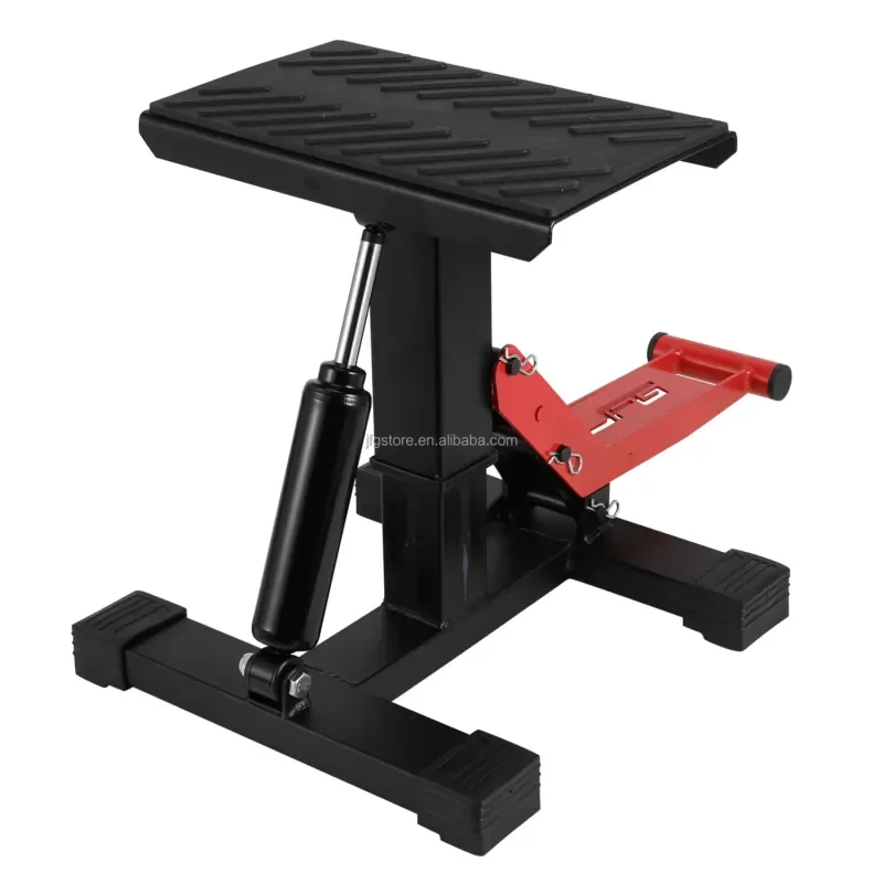 JFG Universal Stainless Steel Motorcycle Lift Stand Hydraulic Foot Pedal Motorbike Repair Jack Garage Maintenance Stool
JFG Universal Stainless Steel Motorcycle Lift Stand Hydraulic Foot Pedal Motorbike Repair Jack Garage Maintenance Stool