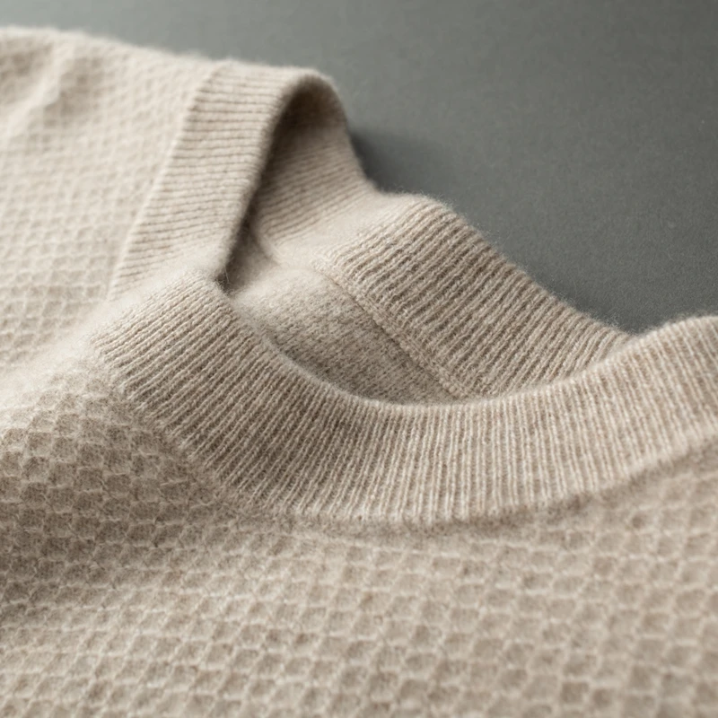 Hot Sale Classic Men Knitted Pullover 100% Cashmere Sweater 2023 Winter O-Neck Long Sleeve Solid Color Warm Jumper Men's Sweater
Hot Sale Classic Men Knitted Pullover 100% Cashmere Sweater 2023 Winter O-Neck Long Sleeve Solid Color Warm Jumper Men's Sweater