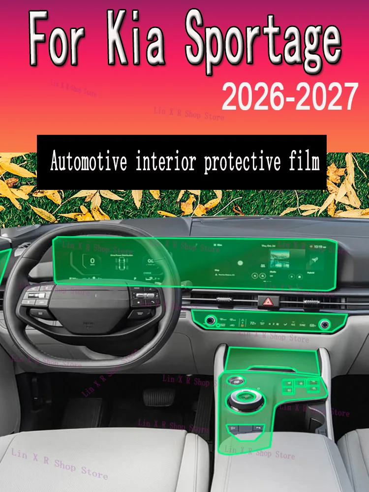 For Kia Sportage (2026-2027)Gearbox Panel Navigation Automotive Interior Screen Protective Film TPU Anti-Scratch
For Kia Sportage (2026-2027)Gearbox Panel Navigation Automotive Interior Screen Protective Film TPU Anti-Scratch