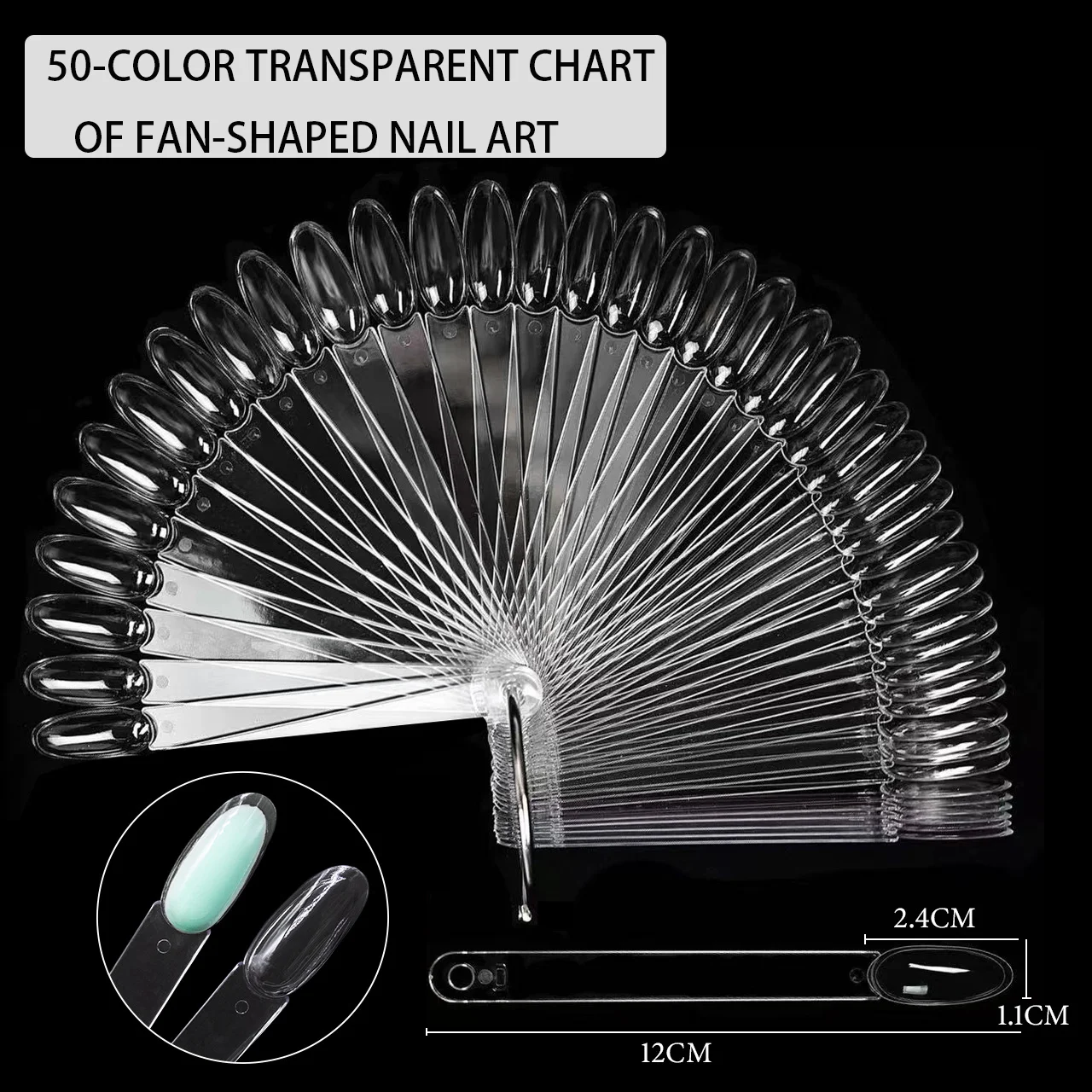 50pcs Color Card design Nail Art Templates Tools show diverse styles
50pcs Color Card design Nail Art Templates Tools show diverse styles