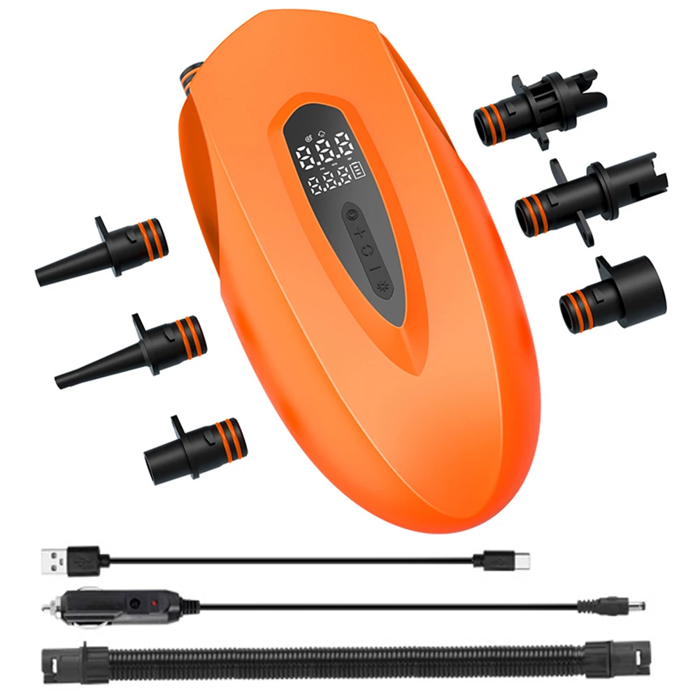 Насос для доски SUP 20PSI с автоматическим отключением, насос для доски для весла с цифровым дисплеем, портативный воздушный компрессор для матраса на воздушной лодке
Насос для доски SUP 20PSI с автоматическим отключением, насос для доски для весла с цифровым дисплеем, портативный воздушный компрессор для матраса на воздушной лодке