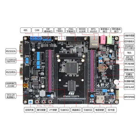 F103-V1/V2 STM32F103ZET6 Development Learning Core Board ARM