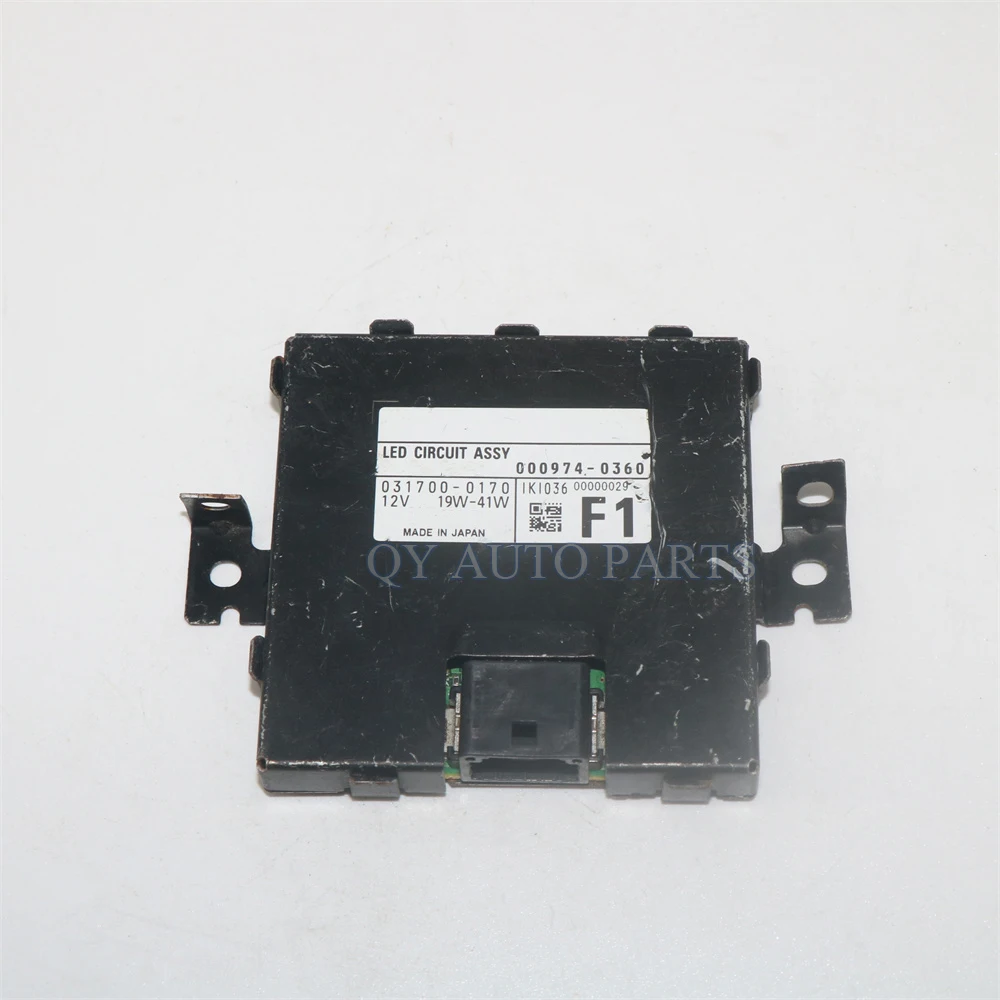 000974-0360 031700-0170 12V 19W-41W LED Light Control Module Computer for Subaru Impreza
000974-0360 031700-0170 12V 19W-41W LED Light Control Module Computer for Subaru Impreza