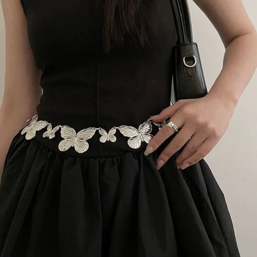 Поясная цепочка в этническом стиле в стиле ретро, серебряный металлический пояс с бабочкой, украшение для платья, цепочка для свитера
Поясная цепочка в этническом стиле в стиле ретро, серебряный металлический пояс с бабочкой, украшение для платья, цепочка для свитера