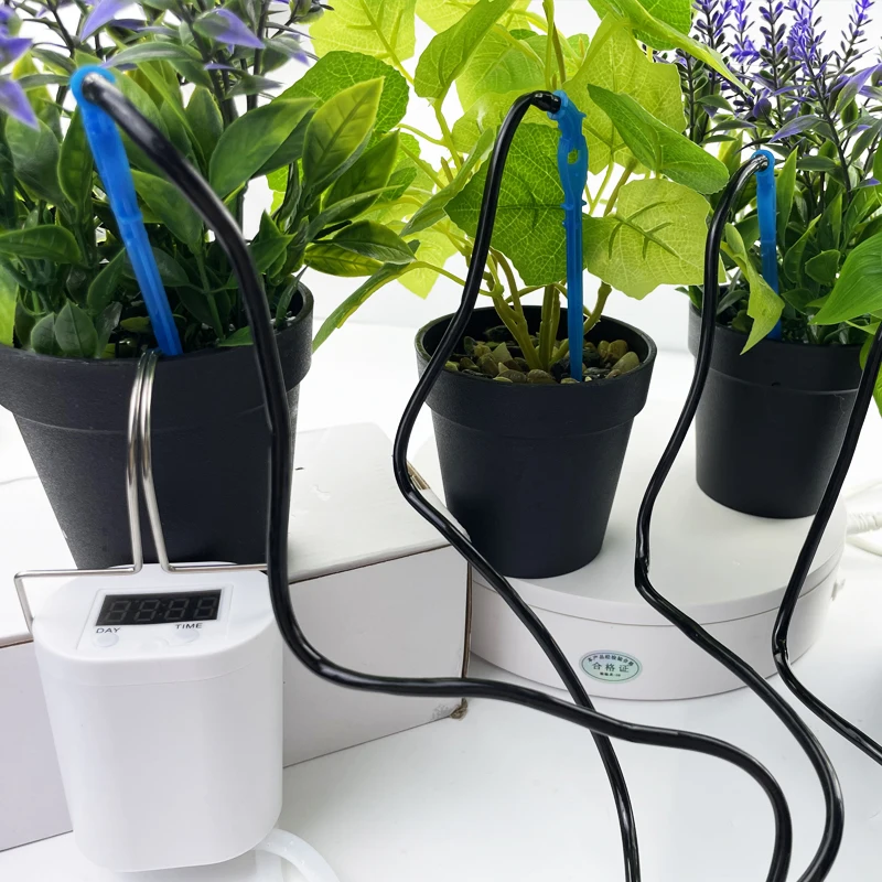Garden Automatic Watering Pump Controller Flowers Plants 8/4/2 Head Sprinkler Drip Irrigation Device Garden Tool
Garden Automatic Watering Pump Controller Flowers Plants 8/4/2 Head Sprinkler Drip Irrigation Device Garden Tool