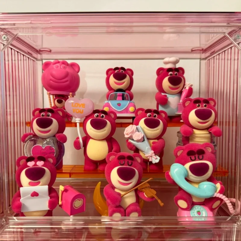 Genuine Disney Pixar Lotso Strawberry Bear Fantastic Dating Series Blind Box Tide Play Kawaii Arcane Box Collection Decor Gifts
Genuine Disney Pixar Lotso Strawberry Bear Fantastic Dating Series Blind Box Tide Play Kawaii Arcane Box Collection Decor Gifts