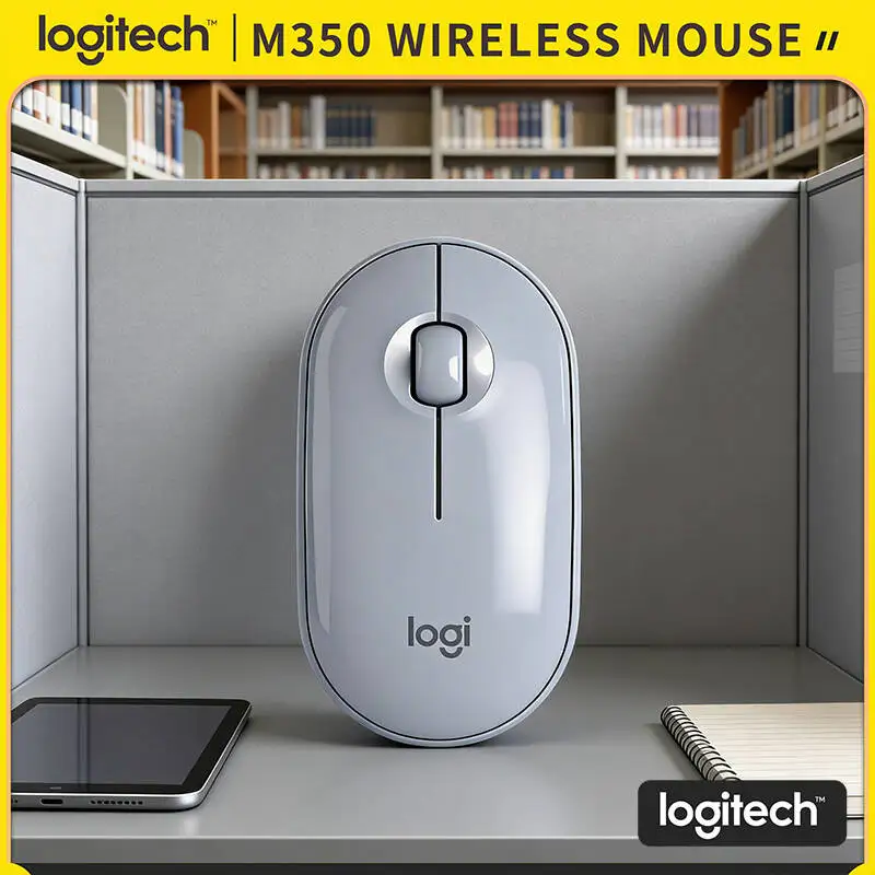 Logitech M350 Portable Optical Mouse - Thin Build, Dual Mode, Quiet Clicks, 10m Range, Works with Mac Windows Chromebook
Logitech M350 Portable Optical Mouse - Thin Build, Dual Mode, Quiet Clicks, 10m Range, Works with Mac Windows Chromebook