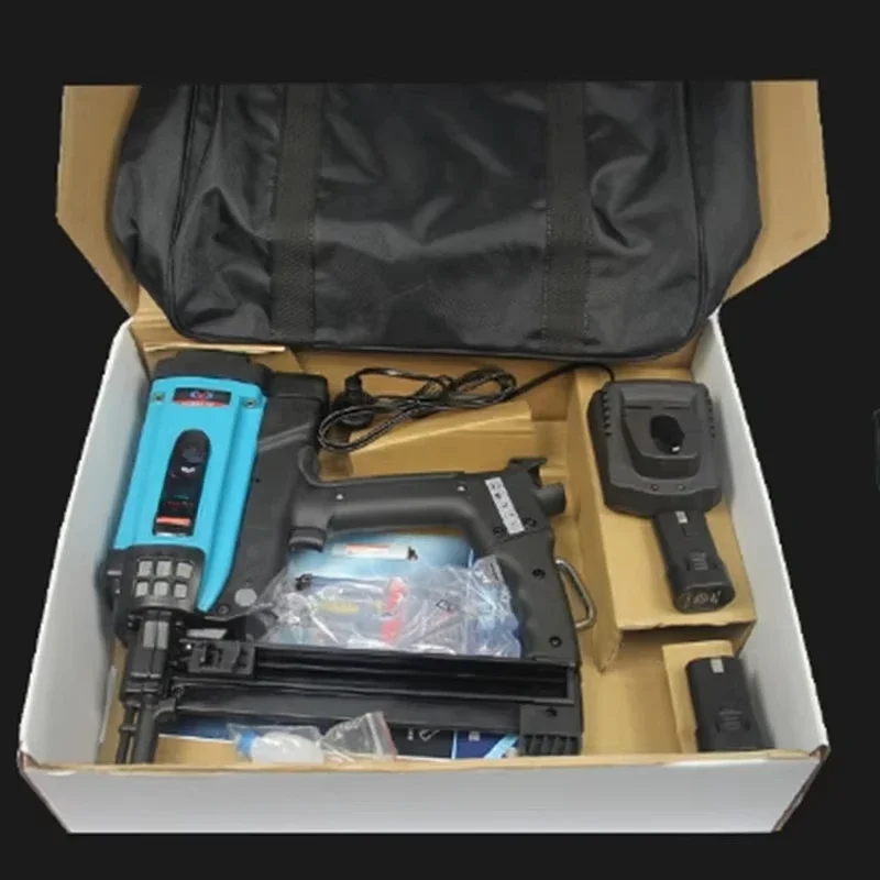 Pneumatic Nail Gun Lithium Battery Gas Nail Gun Steel Air Stapler Tools For Frame And Trunking
Pneumatic Nail Gun Lithium Battery Gas Nail Gun Steel Air Stapler Tools For Frame And Trunking