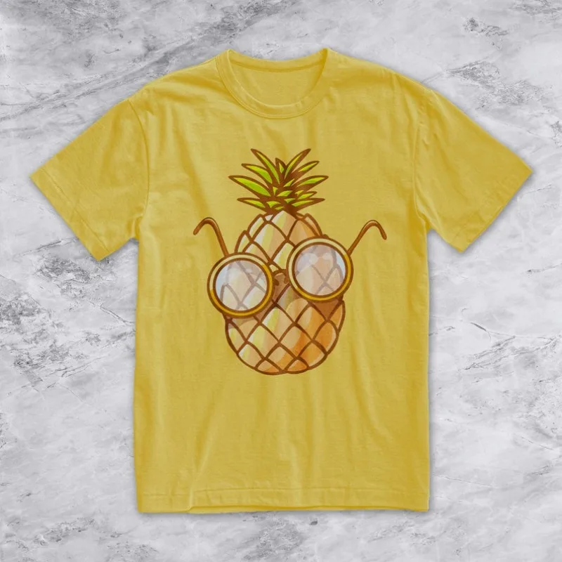 00013294#A-Yellow Pineapple Shirt - Summer Pineapple Tee
00013294#A-Yellow Pineapple Shirt - Summer Pineapple Tee