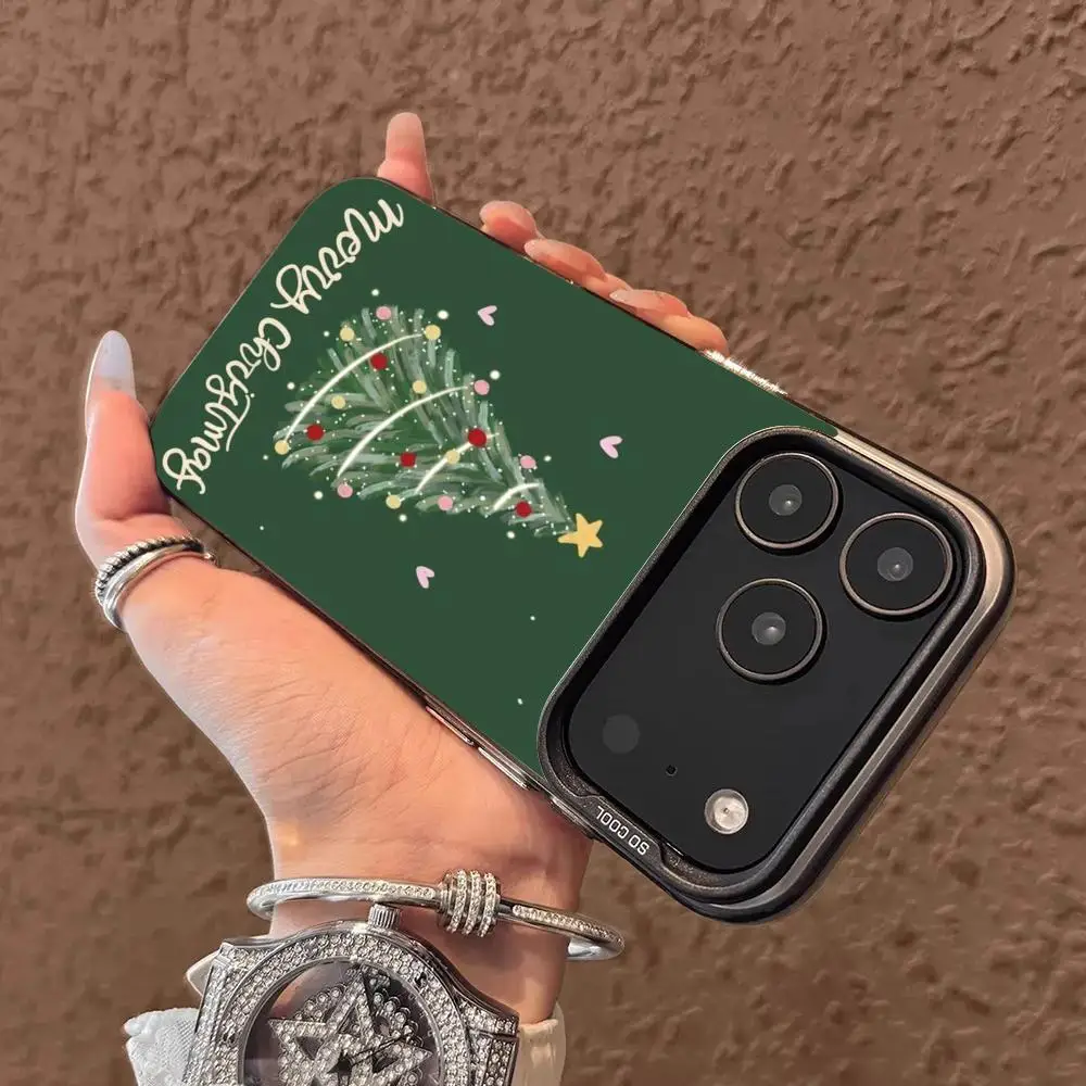 Christmas tree pattern Phone Case for iPhone17 16 15 14 13 12 11 Pro/ Max/Plus shock-proof rear cover anti-fingerprint
Christmas tree pattern Phone Case for iPhone17 16 15 14 13 12 11 Pro/ Max/Plus shock-proof rear cover anti-fingerprint