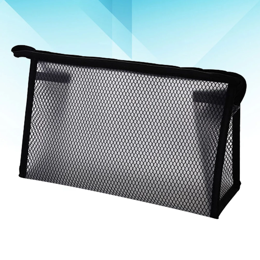 Storage Toiletry ganizer Case Black Grid Travel Mesh Makeup Pouch Storage Bag Toiletries Bag Makeup Pouch
Storage Toiletry ganizer Case Black Grid Travel Mesh Makeup Pouch Storage Bag Toiletries Bag Makeup Pouch