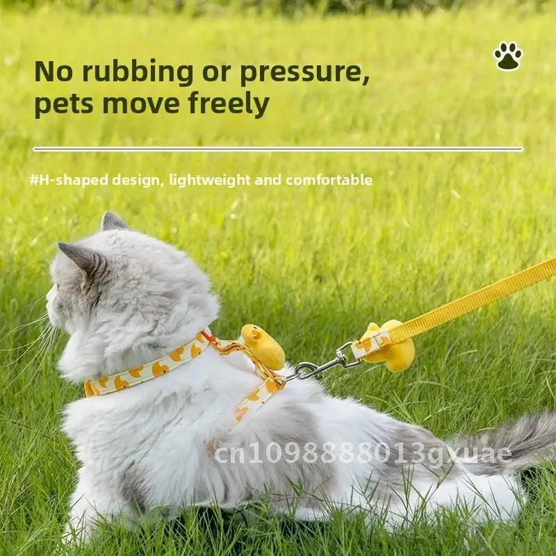 Universal I-Shaped Anti-Break-Away Cat Traction Rope Chain for Outings Special Kitten Rope with Cats And Dogs Theme
Universal I-Shaped Anti-Break-Away Cat Traction Rope Chain for Outings Special Kitten Rope with Cats And Dogs Theme