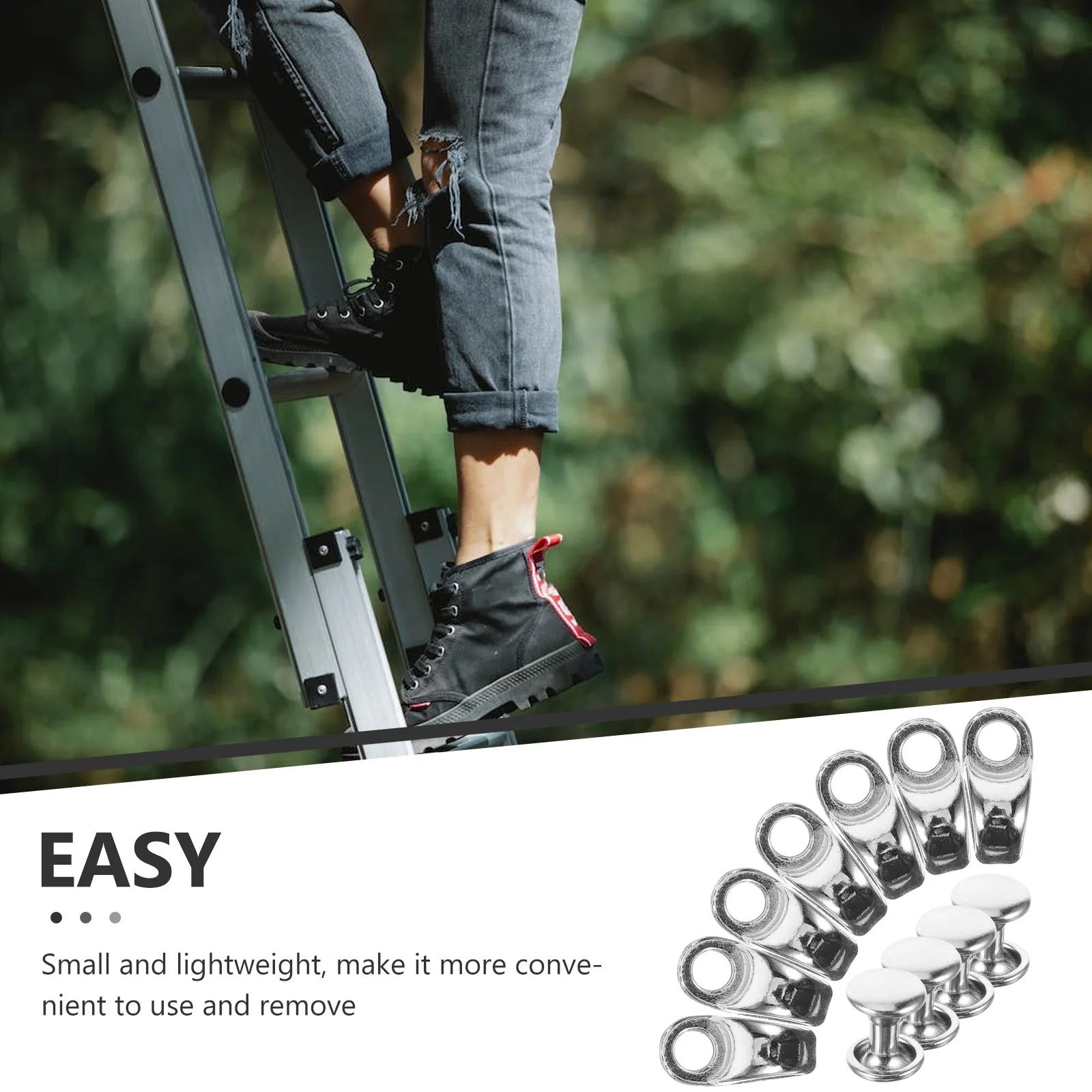 30 Pcs Shoe Hook Shoes Laces Boots Climbing Buckle Hooks Ties Hiking Buckles Fittings Shoelace Connectors with
30 Pcs Shoe Hook Shoes Laces Boots Climbing Buckle Hooks Ties Hiking Buckles Fittings Shoelace Connectors with