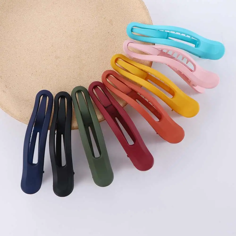 Elegant Large Girls Candy Color Women Matte Hair Claw Duckbill Clip Plastic Face Wash Hairpin
Elegant Large Girls Candy Color Women Matte Hair Claw Duckbill Clip Plastic Face Wash Hairpin