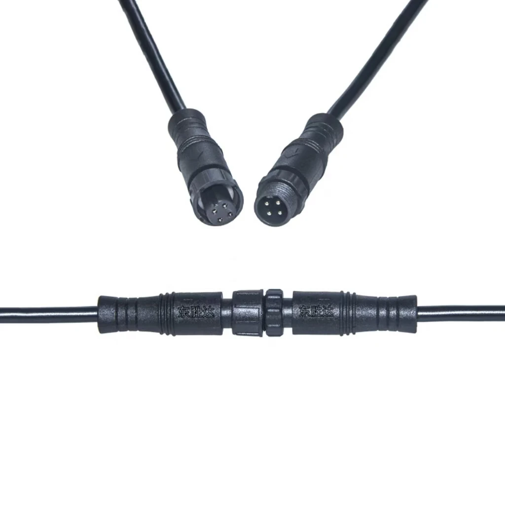 hit productM10 Connector 4 Pin Outdoor Male Female Plug PVC Power Cable Wire Harness LED Light Waterproof Solder Connector
hit productM10 Connector 4 Pin Outdoor Male Female Plug PVC Power Cable Wire Harness LED Light Waterproof Solder Connector