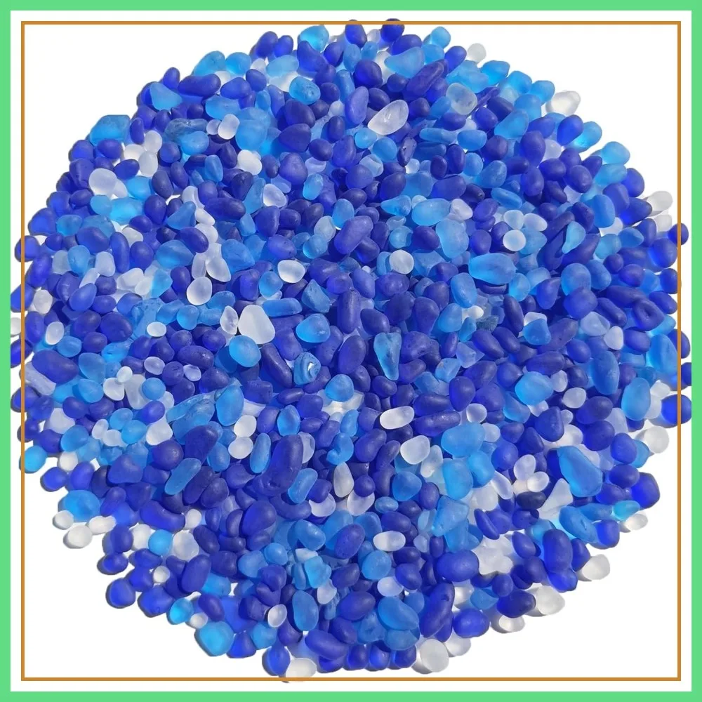 0.9LB Frosted Glass Pebbles for Aquarium, Vase Fillers, DIY Crafts, Home Decor (Cobalt Blue, Aquamarine, White)
0.9LB Frosted Glass Pebbles for Aquarium, Vase Fillers, DIY Crafts, Home Decor (Cobalt Blue, Aquamarine, White)