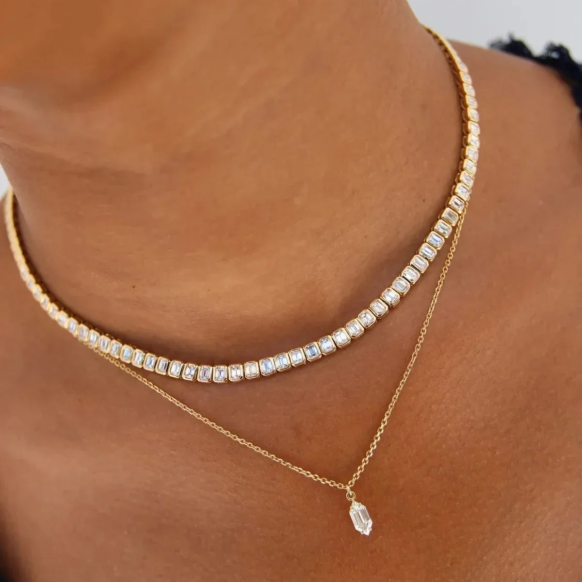 Хип-хоп Новый Iced Out Bling Геометрический Квадратный Цирконий Cz Роскошный Кластер Теннисная Цепочка Колье Очаровательное Ожерелье Ювелирные Изделия Для Женщин
Хип-хоп Новый Iced Out Bling Геометрический Квадратный Цирконий Cz Роскошный Кластер Теннисная Цепочка Колье Очаровательное Ожерелье Ювелирные Изделия Для Женщин