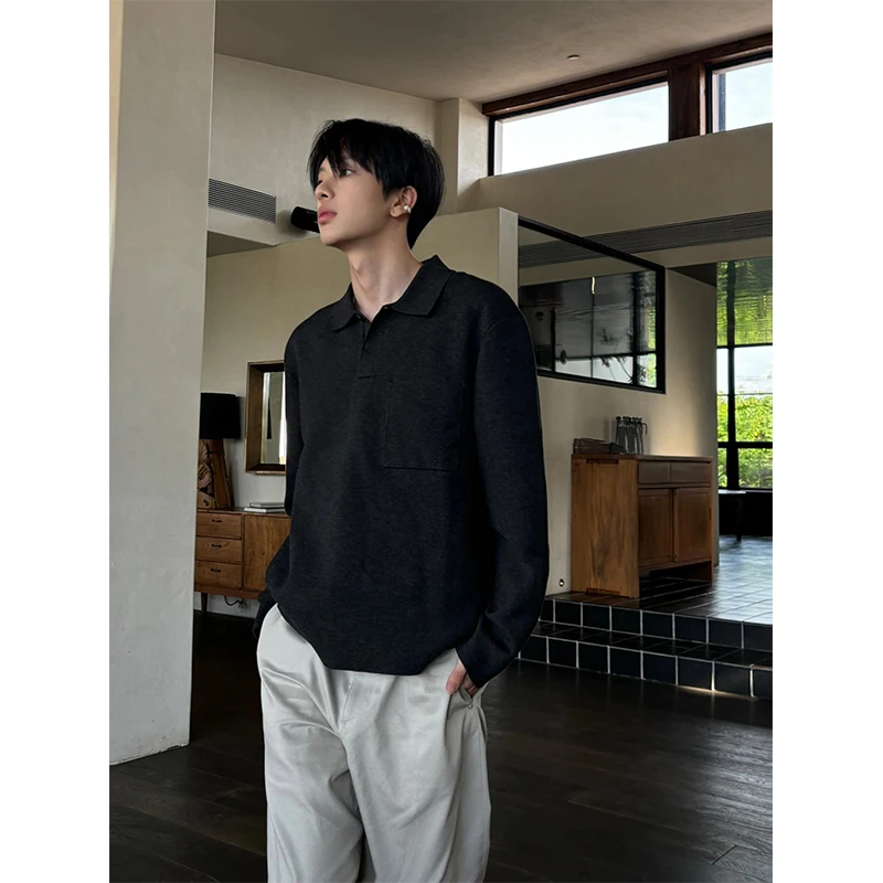 Мужской трикотажный джемпер с воротником в американском стиле, осенне-зимняя новинка, модная базовая одежда, высококачественный трикотаж Haome
Мужской трикотажный джемпер с воротником в американском стиле, осенне-зимняя новинка, модная базовая одежда, высококачественный трикотаж Haome