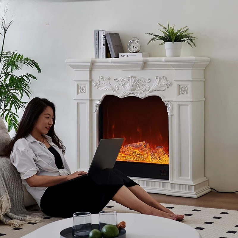 1.2/1 meters European fireplace decorative cabinet, American home bedroom living room simulation flame heating fireplace solid w
1.2/1 meters European fireplace decorative cabinet, American home bedroom living room simulation flame heating fireplace solid w
