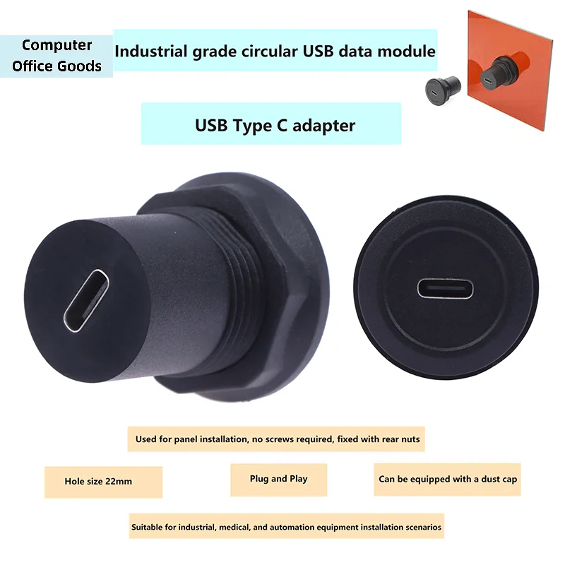 【USB C Converter Coupler Extender Usb 3.1 Panel Mount Pass Through Socket Type C Female To Female Connector】
【USB C Converter Coupler Extender Usb 3.1 Panel Mount Pass Through Socket Type C Female To Female Connector】