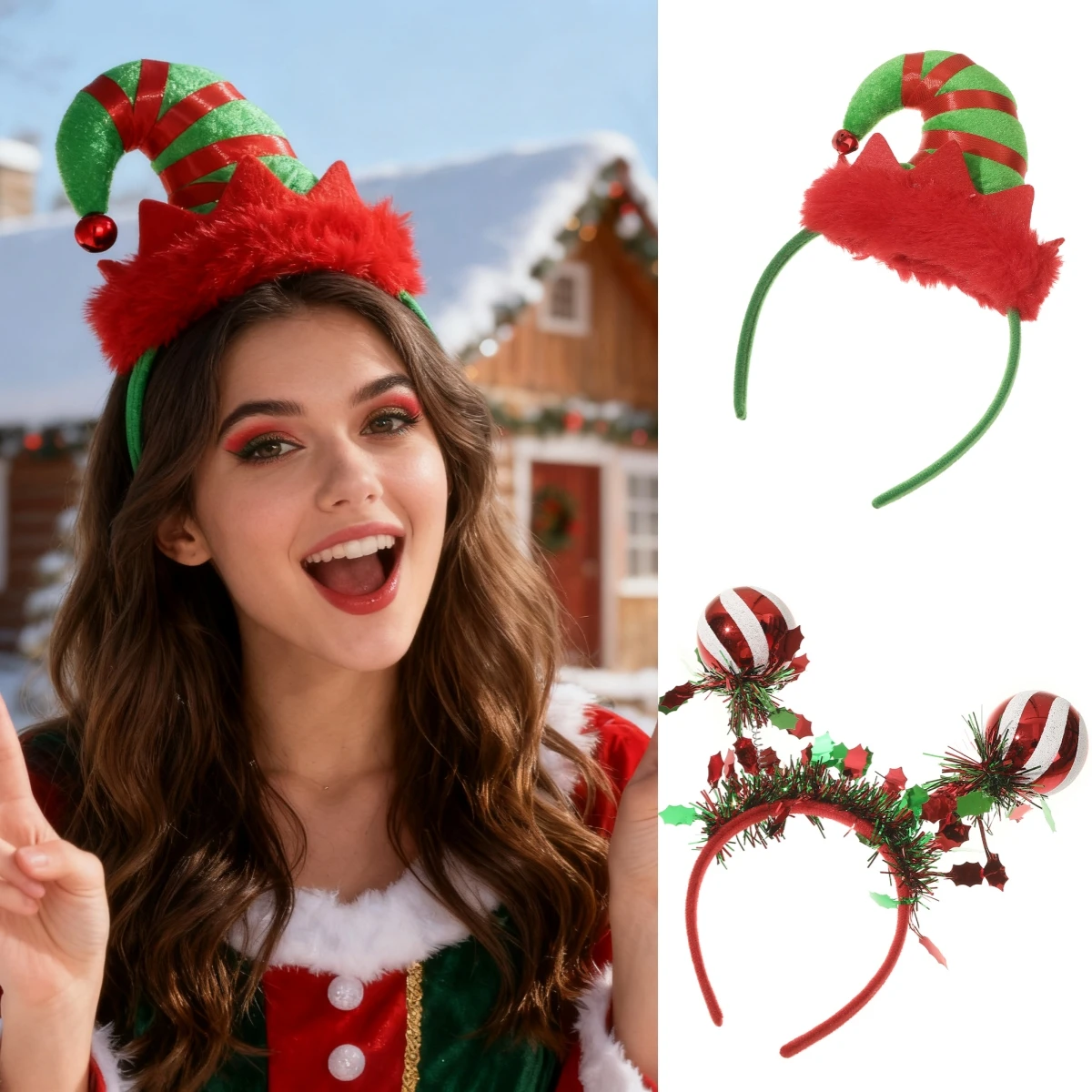 Рождественский Новый год обруч для волос модная женская повязка на голову повязка для волос для девочек женская вечеринка фестиваль аксессуары для волос женская повязка для волос
Рождественский Новый год обруч для волос модная женская повязка на голову повязка для волос для девочек женская вечеринка фестиваль аксессуары для волос женская повязка для волос