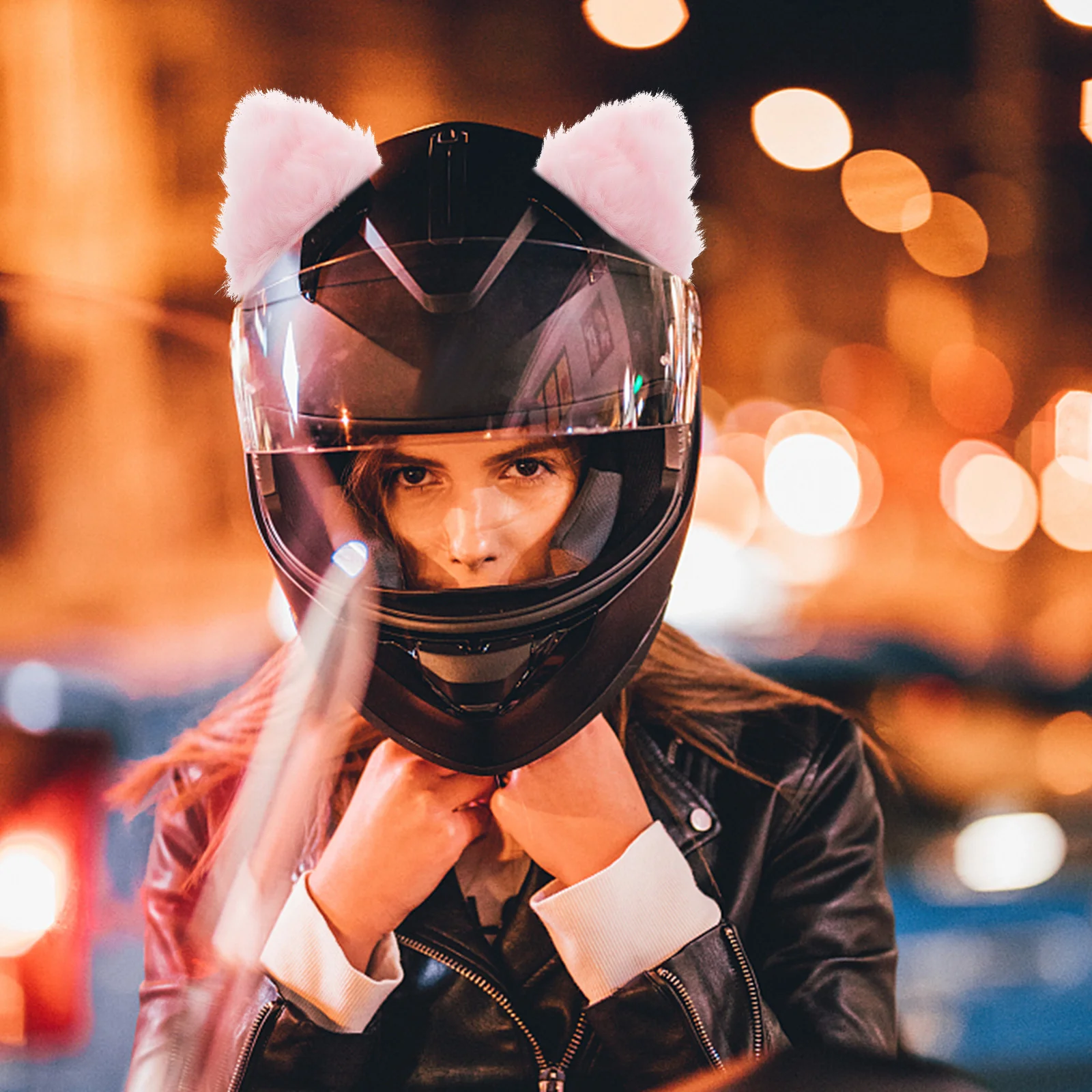 Cat Ornament Scooter Ornaments Ears for Motorcycle Decor Decorative Plush Accessories
Cat Ornament Scooter Ornaments Ears for Motorcycle Decor Decorative Plush Accessories