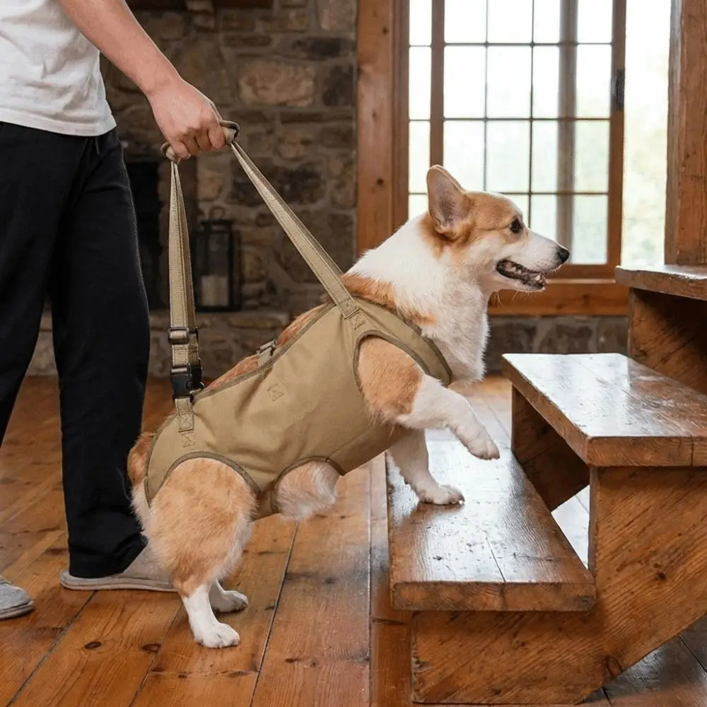 Adjustable Pet Auxiliary Vest Soft Lining Full Body Support Dog Chest Back Leash Mobility Aid Thicken Handle Support Harness
Adjustable Pet Auxiliary Vest Soft Lining Full Body Support Dog Chest Back Leash Mobility Aid Thicken Handle Support Harness