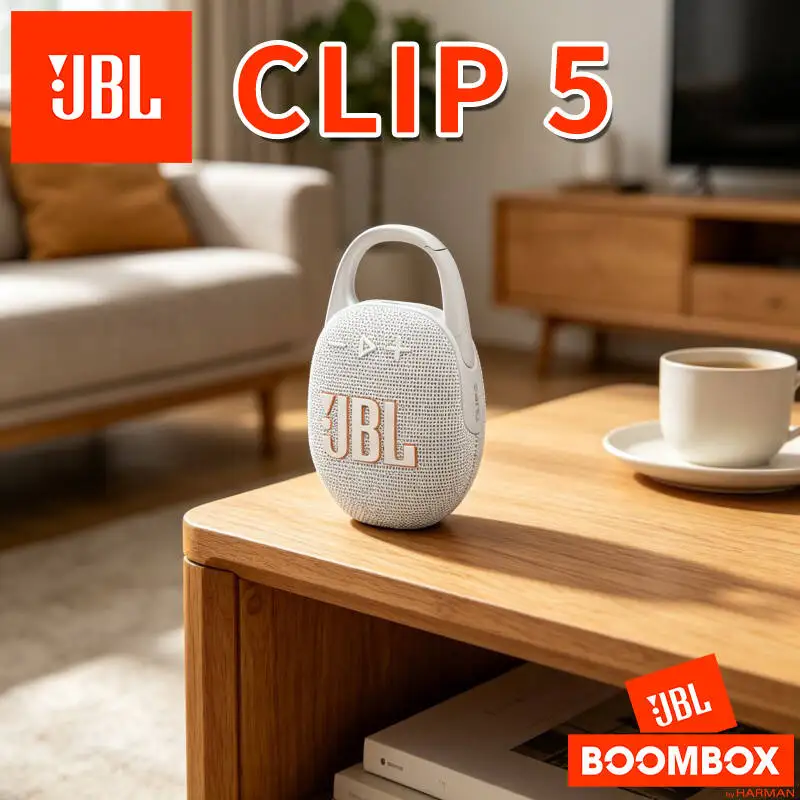Brand New JBL Clip 5 Luggage Match Speaker Slim Shape Easy To Place Inside Travel Suitcase For Long Outdoor Trips
Brand New JBL Clip 5 Luggage Match Speaker Slim Shape Easy To Place Inside Travel Suitcase For Long Outdoor Trips