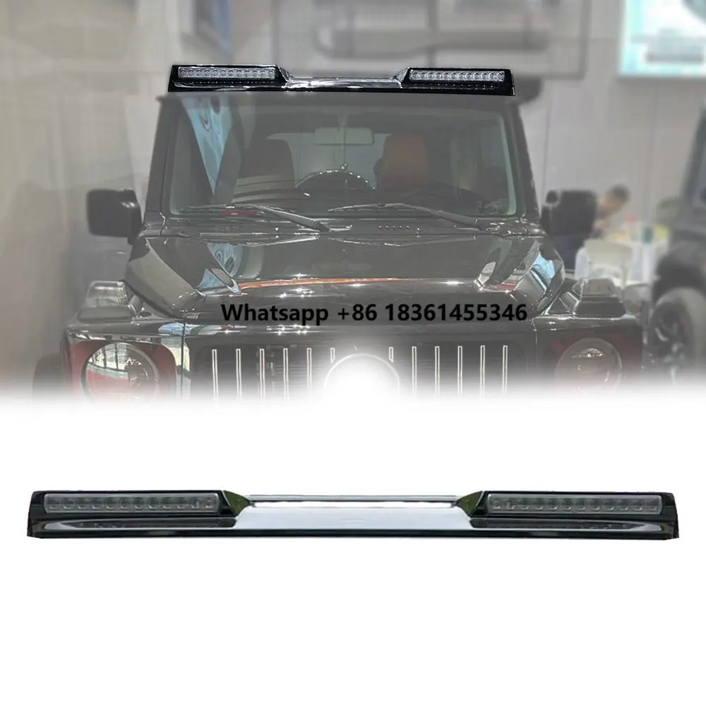 JB74W 4 Gen 2018+ Upgrade to G63 Front Top Roof Light bar With LED DRL
JB74W 4 Gen 2018+ Upgrade to G63 Front Top Roof Light bar With LED DRL