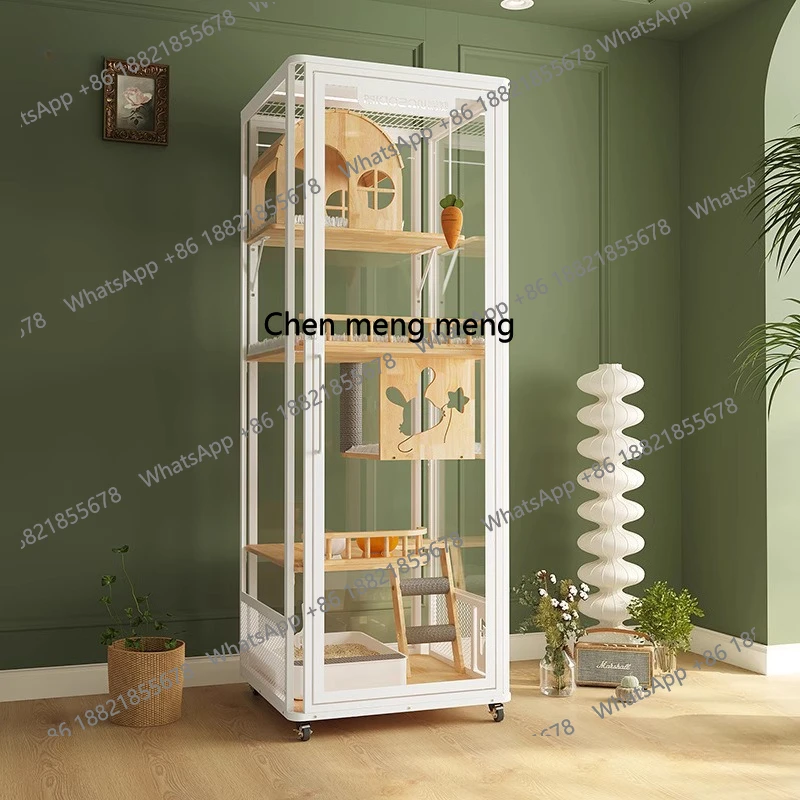 X Cat villa does not occupy an area of glass panoramic small apartment cat cage indoor cat nest, cabinet super luxury
X Cat villa does not occupy an area of glass panoramic small apartment cat cage indoor cat nest, cabinet super luxury