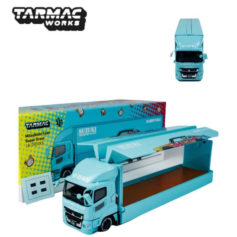 In stock 1:64 Mitsubishi Fuso Super Great LB-TRUCKS die-cast alloy car model, boy festival gift, adult decorative item. 
In stock 1:64 Mitsubishi Fuso Super Great LB-TRUCKS die-cast alloy car model, boy festival gift, adult decorative item.