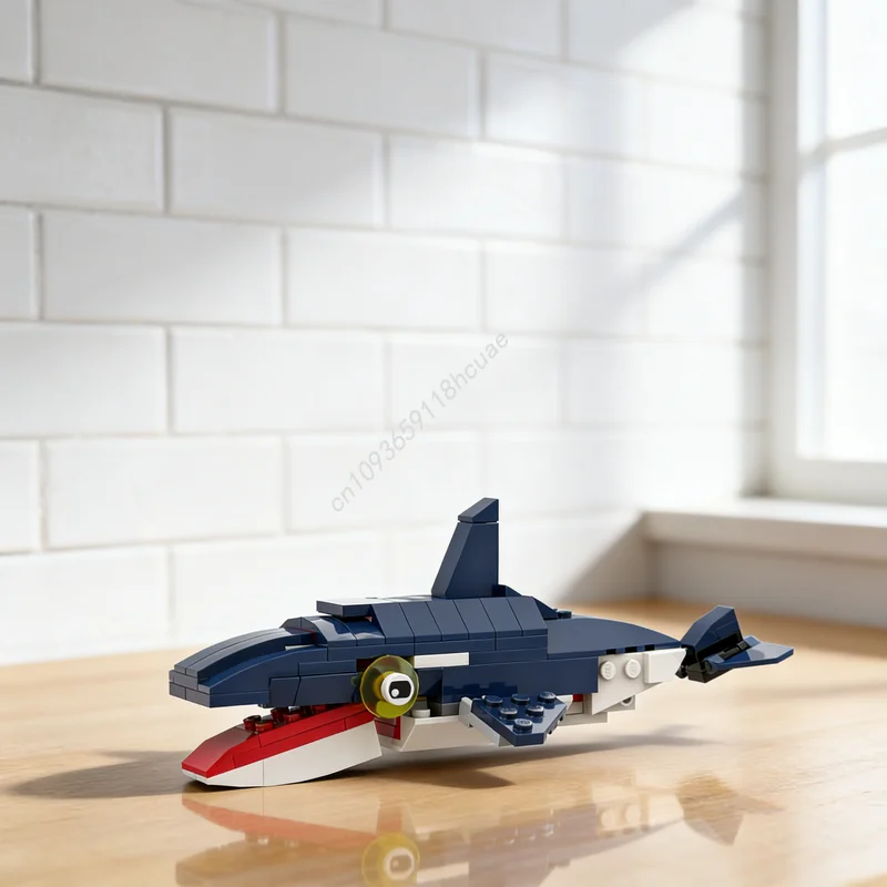 118pcs MOC Whale City Model Building Blocks Construction Assemble Creative Toys DIY Christmas Gift Idea Kids Education Brick
118pcs MOC Whale City Model Building Blocks Construction Assemble Creative Toys DIY Christmas Gift Idea Kids Education Brick