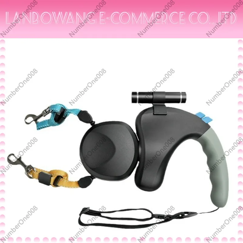 Retractable Dual Dog Leash, 2-in-1 Anti-Pull Traction Rope with Light, Pet Walking Training Lead
Retractable Dual Dog Leash, 2-in-1 Anti-Pull Traction Rope with Light, Pet Walking Training Lead