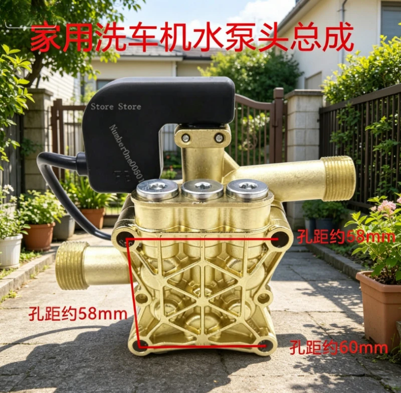 Vehicle 220V High Pressure Washer Pump Head Assembly Portable Car Cleaner Pump Body with Pressure Motor Replacement Part
Vehicle 220V High Pressure Washer Pump Head Assembly Portable Car Cleaner Pump Body with Pressure Motor Replacement Part