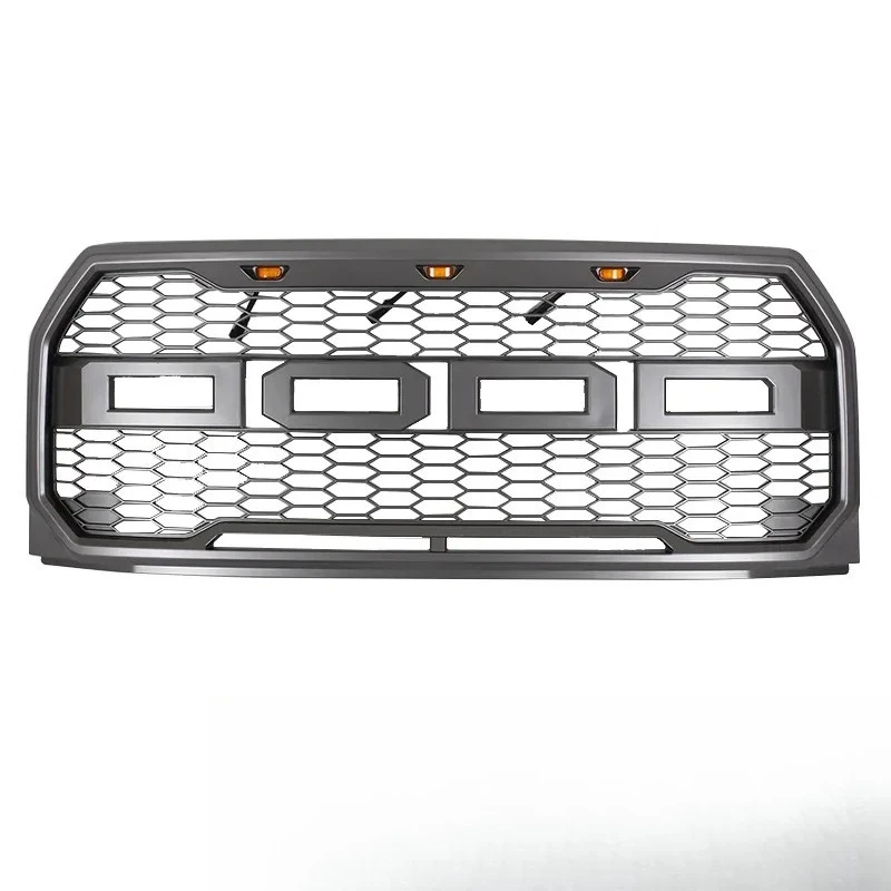 Suitable for 15-17 Ford F150 China Grid F150 modified front face LED with light
Suitable for 15-17 Ford F150 China Grid F150 modified front face LED with light
