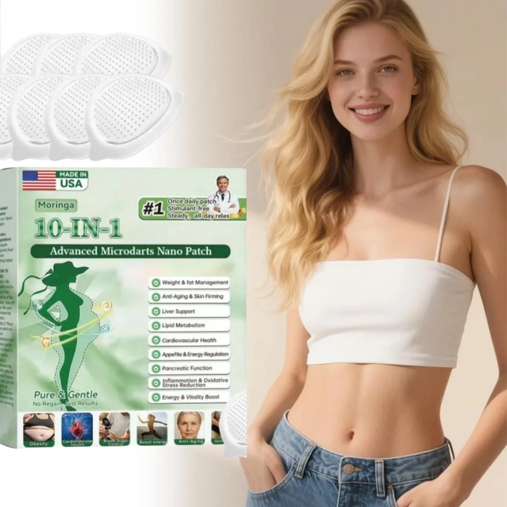Nano Microneedle Women Weight Loss Sticker Moringa Fat Management Abdomen Firming Patch Highly Efficient Slender Waist Sticker
Nano Microneedle Women Weight Loss Sticker Moringa Fat Management Abdomen Firming Patch Highly Efficient Slender Waist Sticker