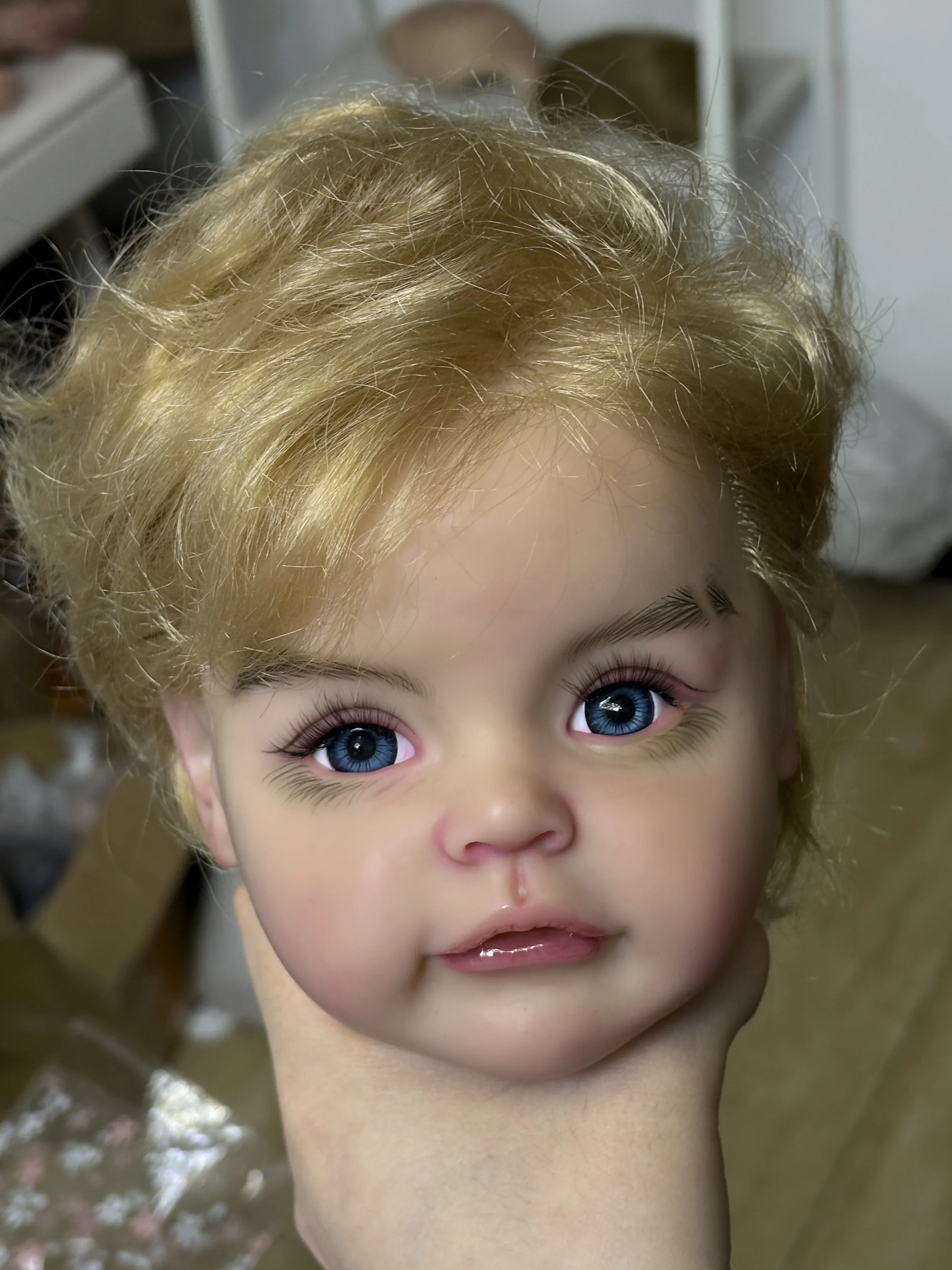 EGO Customized Limited Supply 23inch Reborn Baby Suesue With Mixed Limbs Clearance With Hand-Rooted Hair DIY Part Painted Kit
EGO Customized Limited Supply 23inch Reborn Baby Suesue With Mixed Limbs Clearance With Hand-Rooted Hair DIY Part Painted Kit
