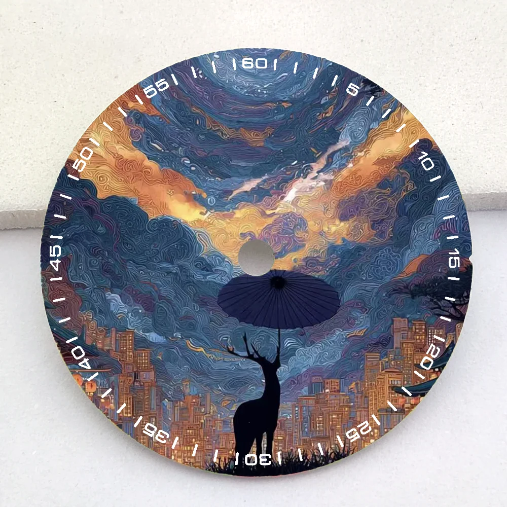 NH35 dial 28.5mm dial silk screen custom dial watch parts replacement accessories support custom logo dial NH35 watch dial
NH35 dial 28.5mm dial silk screen custom dial watch parts replacement accessories support custom logo dial NH35 watch dial